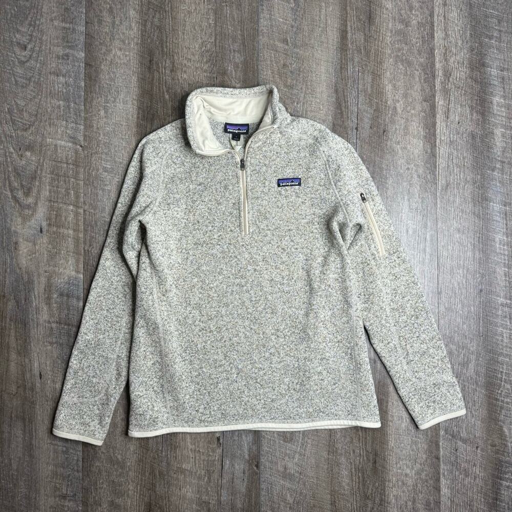 Patagonia Better Sweater 1/4 Zip Pullover Sweatshirt Womens Size Large